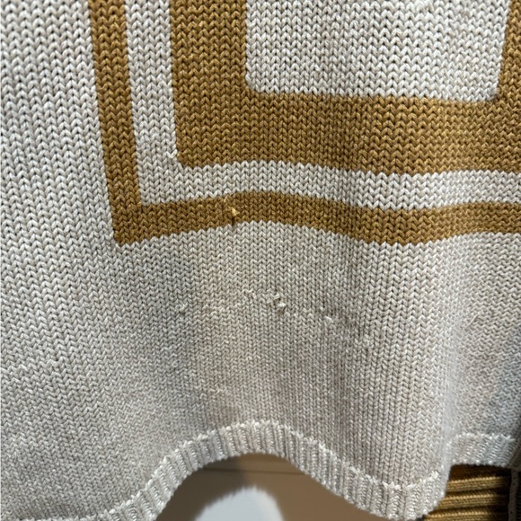 Pendleton Mustard and Cream Knit Cardigan - Picture 7 of 7
